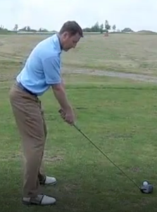 importance of aligning feet and shoulders setup is the first swing sequence